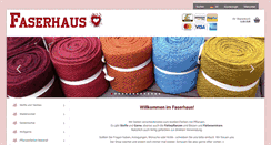Desktop Screenshot of faserhaus.com